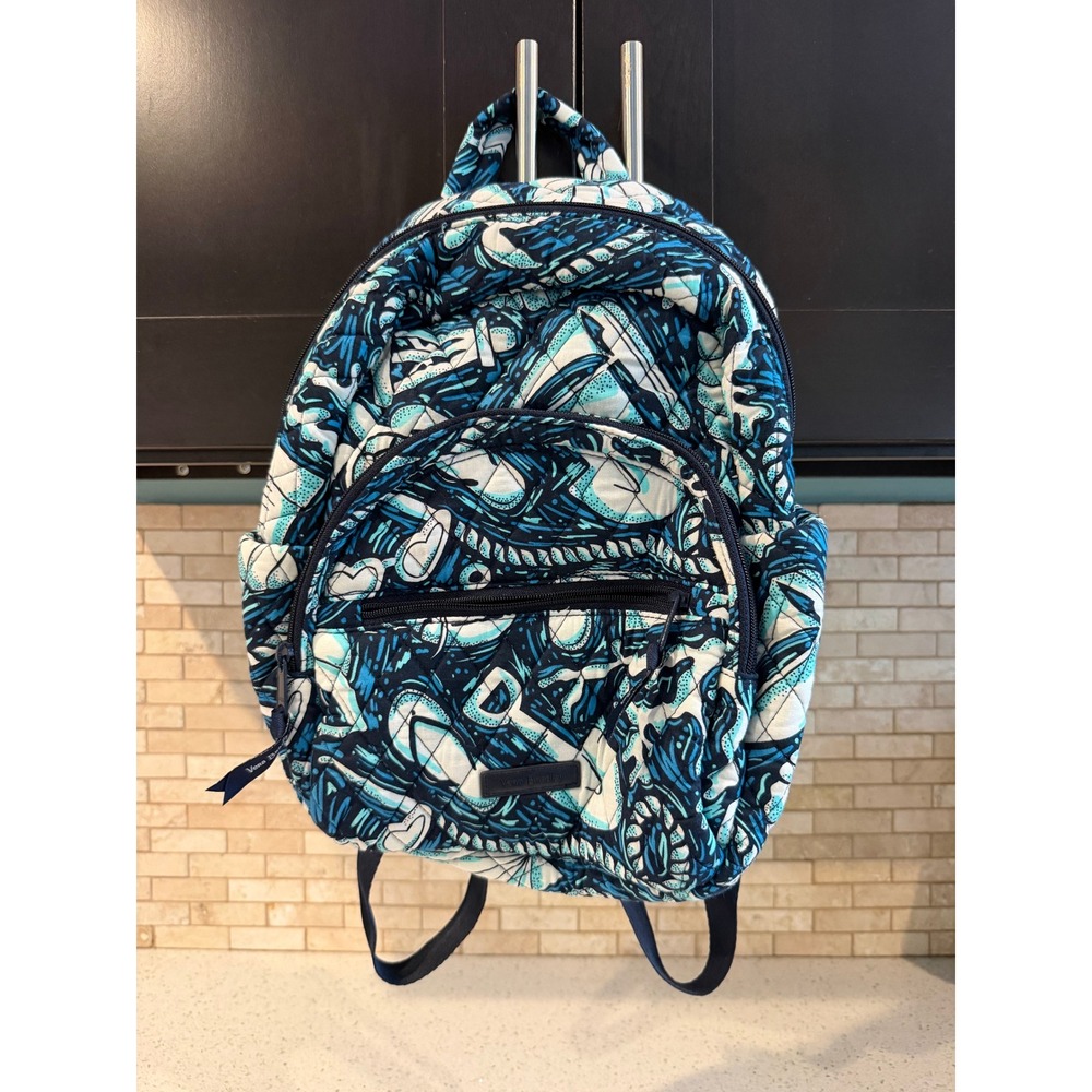 Vera Bradley Shore Enough Compact Mini Backpack